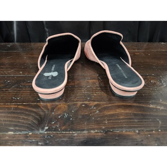 Rebecca Minkoff Chamille Pink/Mauve Studded Suede Mule/Sz. 9.5M, NWOB - Picture 6 of 9